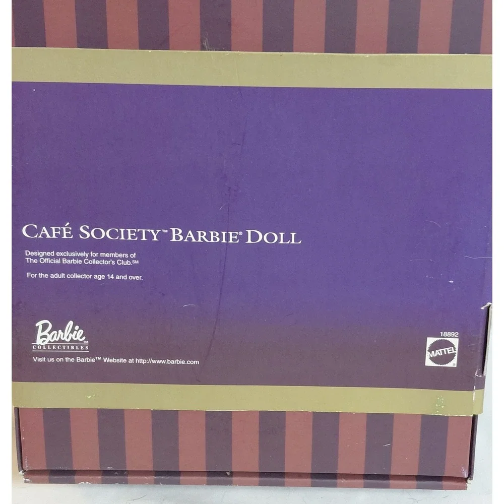 Mattel Café Society Barbie Doll 1997 Members Choice 2nd Edition #18892 NRFB